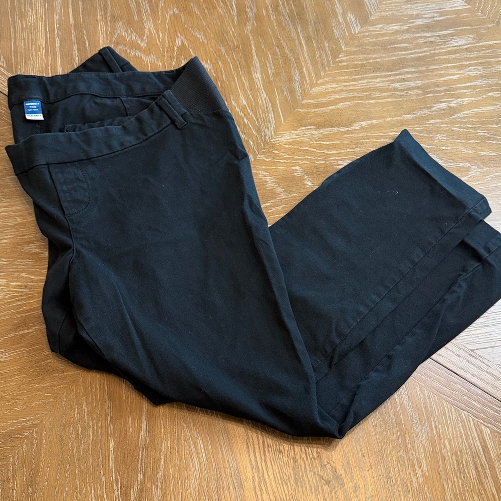 Old Navy Maternity Side Panel Pixie Pants - image 5